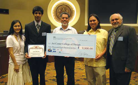art center students win